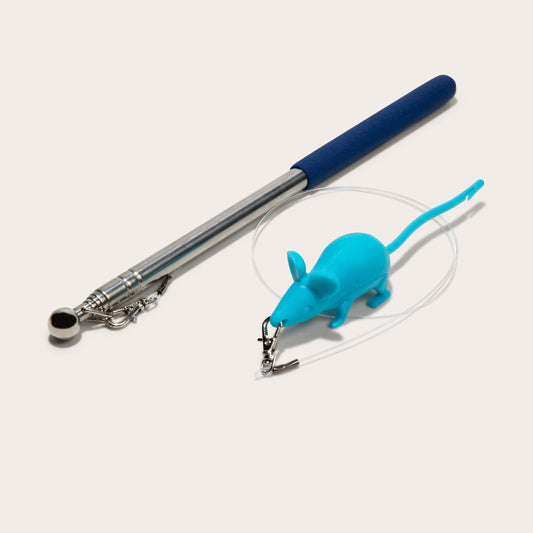 Mouse Wand Cat Treat Toy