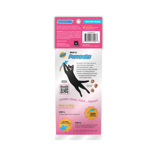 Cat Treat Toy, Finn the Mouse