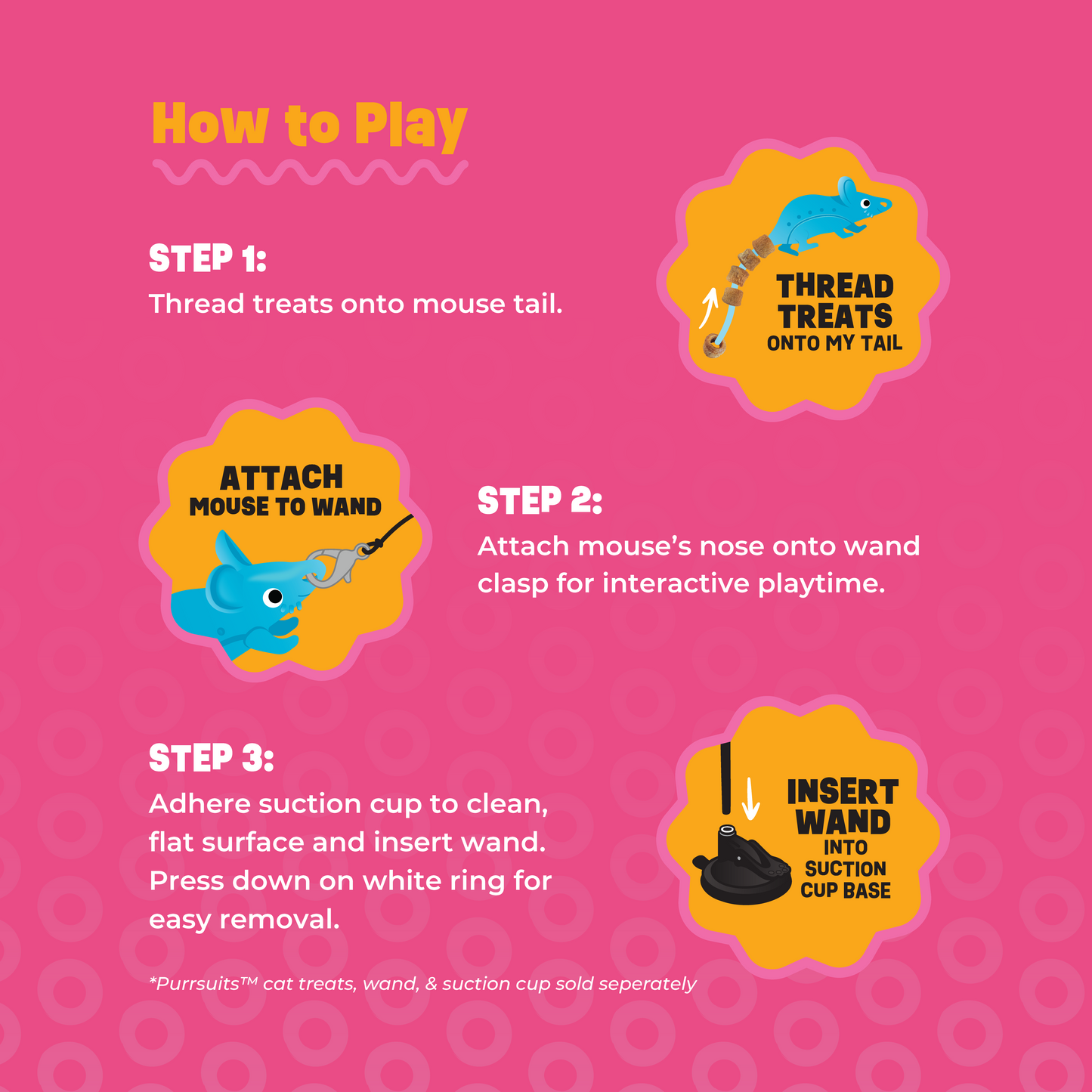 Cat Treat Toy, Finn the Mouse