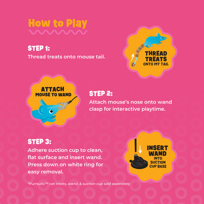 Cat Treat Toy, Finn the Mouse