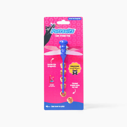 Dragonfly Cat Treat Toy