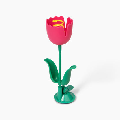 Springy Flower Cat Treat Toy and Treat Bundle