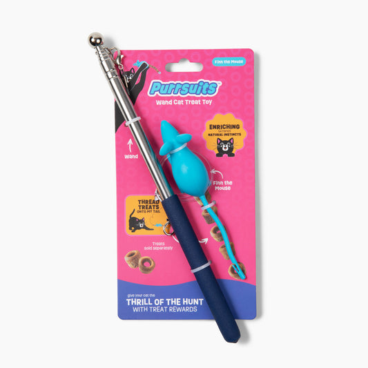Mouse Wand Cat Treat Toy